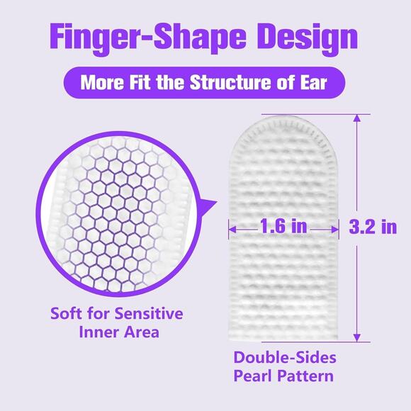 Dog Ear Wipes,Gently Remove Ear Wax & Dirt,Relieve Ear Itching Fresh Coconut ... - Picture 2 of 6